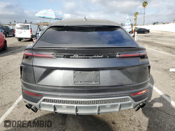2019 Lamborghini Urus z VIN ZPBUA1ZL3KLA05964, wystawiony jako Copart lot #43809525 z przebiegiem 28 338 mil mil oraz Szkody całkowita. Historia ofert i sprzedaży dostępna na DreamBid. Obrazek 6.