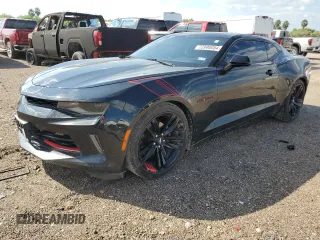 2018 Chevrolet Camaro 2LT with VIN 1G1FD1RX9J0139073, listed as a Copart auction lot 72998054 with 106,415 mi miles and Salvage Title. Bid and sale history available at carsss.com. Image 1.