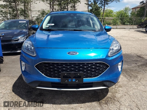 2021 Ford Escape Titanium с VIN 1FMCU9J90MUA58591, выставлен на аукционе Copart как лот 57126875 с пробегом 109 483 миль миль и Списание • Salvage title. История ставок и продаж доступна на DreamBid. Изображение 5.
