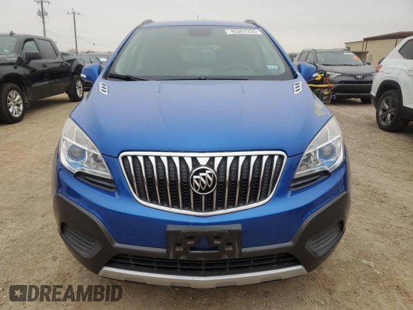 2016 Buick Encore with VIN KL4CJASB0GB719305, listed as a Copart auction lot 45307235 with 71,098 mi miles and Salvage Title. Bid and sale history available at DreamBid. Image 5.