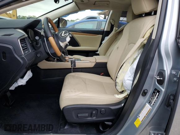 2022 Lexus RX 350L with VIN JTJHZKEA2N2027733, listed as a Copart auction lot 55650235 with 29,422 mi miles and Salvage title. Bid and sale history available at DreamBid. Image 7.