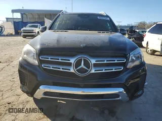 2018 Mercedes-Benz GLS 450 with VIN 4JGDF6EE3JB100554, listed as a Copart auction lot 80287543 with 120,206 mi miles and . Bid and sale history available at DreamBid. Image 5.