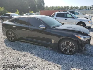 2021 Kia Stinger GT-Line with VIN KNAE15LA3M6097716, listed as a Copart auction lot 61533084 with 36,796 mi miles and Salvage Title. Bid and sale history available at carsss.com. Image 4.