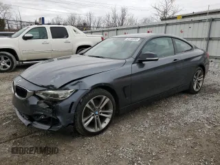 2015 BMW 4 Series 428i xDrive with VIN WBA3N5C51FK197628, listed as a Copart auction lot 48155895 with 102,568 mi miles and Salvage Title. Bid and sale history available at carsss.com. Image 1.