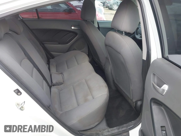2017 Kia Forte LX with VIN 3KPFK4A71HE017819, listed as a IAAI auction lot 42086163 with 97,534 mi miles. Bid and sale history available at carsss.com. Image 8.