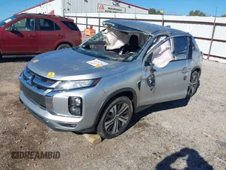 2021 Mitsubishi Outlander Sport SE with VIN JA4APVAU5MU012846, listed as a IAAI auction lot 41055582 with 1 mi miles. Bid and sale history available at carsss.com. Image 2.