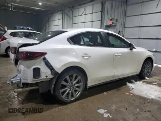 2023 Mazda 3 S Preferred with VIN 3MZBPACM7PM366356, listed as a Copart auction lot 46343355 with 14,734 mi miles and Salvage Title. Bid and sale history available at DreamBid. Image 3.