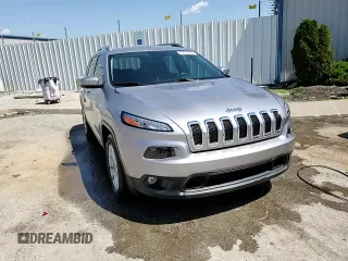 2018 Jeep Cherokee Latitude Plus with VIN 1C4PJLLB9JD535137, listed as a Copart auction lot 52505705 with 92,651 mi miles and Salvage Title. Bid and sale history available at DreamBid. Image 14.