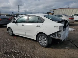 2021 Kia Rio LX with VIN 3KPA24AD1ME369454, listed as a Copart auction lot 50754405 with 81,458 mi miles and Salvage Title. Bid and sale history available at DreamBid. Image 2.