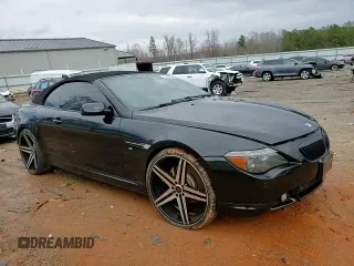 2007 BMW 6 Series 650i z VIN WBAEK13517CN72486, wystawiony jako Copart lot #47952395 z przebiegiem Nie podano mil oraz Szkoda całkowita • Salvage title. Historia ofert i sprzedaży dostępna na DreamBid. Obrazek 10.