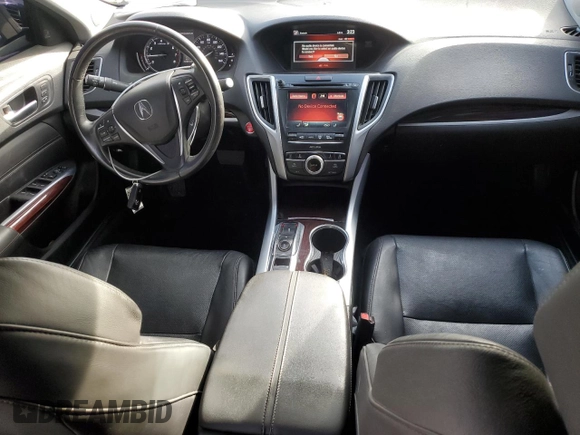2017 Acura TLX V6 w/Technology Pkg with VIN 19UUB3F5XHA000384, listed as a Copart auction lot 45131705 with 107,421 mi miles and Salvage Title. Bid and sale history available at carsss.com. Image 8.