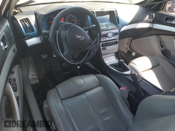 2009 Infiniti G37 Sport with VIN JNKCV64E49M604629, listed as a Copart auction lot 49499475 with 169,359 mi miles and Salvage Title. Bid and sale history available at DreamBid. Image 8.