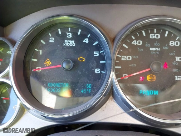 2011 Chevrolet Silverado 1500 LT with VIN 1GCRCSE03BZ227555, listed as a IAAI auction lot 41410334 with 163,633 mi miles. Bid and sale history available at carsss.com. Image 7.