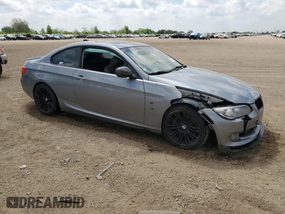 2011 BMW 3 Series 335i xDrive with VIN WBAKF9C54BE620114, listed as a Copart auction lot 56594205 with 85,473 mi miles and Salvage title. Bid and sale history available at DreamBid. Image 4.