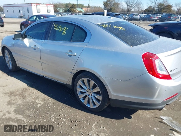 2013 Lincoln MKS EcoBoost with VIN 1LNHL9FT9DG613100, listed as a IAAI auction lot 41614096 with 207,789 mi miles. Bid and sale history available at carsss.com. Image 3.