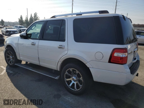 2010 Ford Expedition Limited with VIN 1FMJU2A58AEA33956, listed as a Copart auction lot 73245184 with Not provided miles and Salvage title. Bid and sale history available at DreamBid. Image 2.