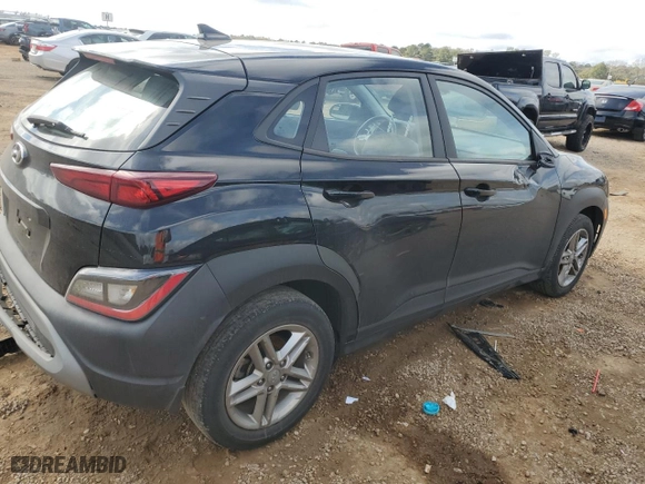 2022 Hyundai Kona SE with VIN KM8K22AB9NU820068, listed as a Copart auction lot 42543855 with 86,003 mi miles and Salvage Title. Bid and sale history available at carsss.com. Image 3.