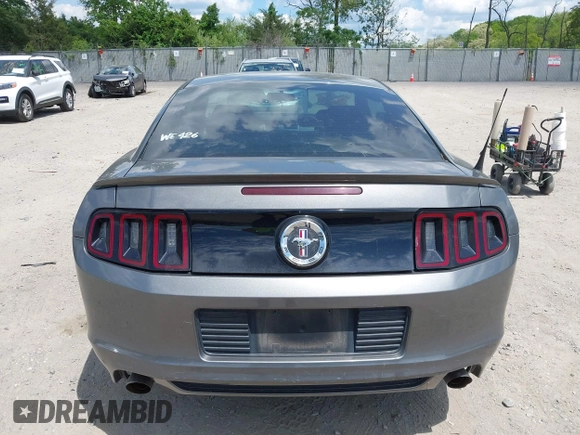 2013 Ford Mustang V6 with VIN 1ZVBP8AM0D5260795, listed as a IAAI auction lot 42222754 with 98,322 mi miles and . Bid and sale history available at carsss.com. Image 16.