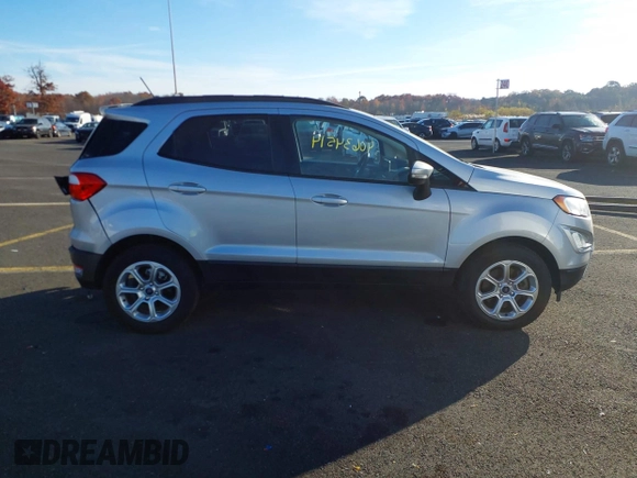 2021 Ford EcoSport SE with VIN MAJ3S2GE5MC417466, listed as a IAAI auction lot 40634514 with 19,730 mi miles and . Bid and sale history available at DreamBid. Image 13.