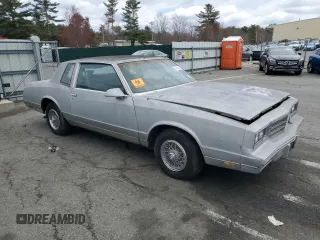 1986 Chevrolet Monte Carlo Sport SS с VIN 1G1GZ37H0GR172416, выставлен на аукционе Copart как лот 52832965 с пробегом 53 644 миль миль и Чистый • Clean title. История ставок и продаж доступна на DreamBid. Изображение 4.