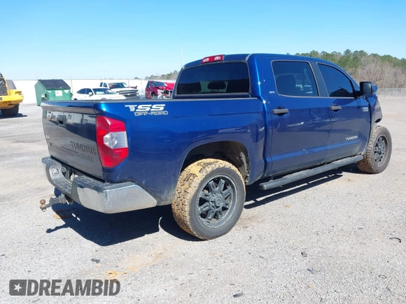 2015 Toyota Tundra SR5 with VIN 5TFDW5F18FX463923, listed as a IAAI auction lot 41625161 with 159,323 mi miles and . Bid and sale history available at DreamBid. Image 4.