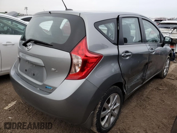 2015 Nissan Note S with VIN 3N1CE2CP2FL428363, listed as a Copart auction lot 48511285 with 31,872 mi miles and Salvage title. Bid and sale history available at DreamBid. Image 3.