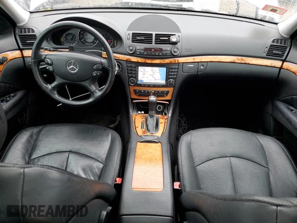 2007 Mercedes-Benz E 550 with VIN WDBUF72X77B059322, listed as a Copart auction lot 72271754 with 149,204 mi miles and Salvage Title. Bid and sale history available at DreamBid. Image 8.