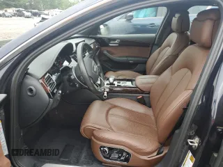2018 Audi A8 with VIN WAU44AFD0JN000152, listed as a Copart auction lot 62844254 with 47,325 mi miles and Salvage title. Bid and sale history available at DreamBid. Image 7.