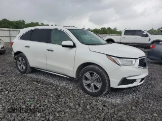 2020 Acura MDX with VIN 5J8YD3H37LL012755, listed as a Copart auction lot 56827235 with 42,162 mi miles and Salvage title. Bid and sale history available at DreamBid. Image 4.