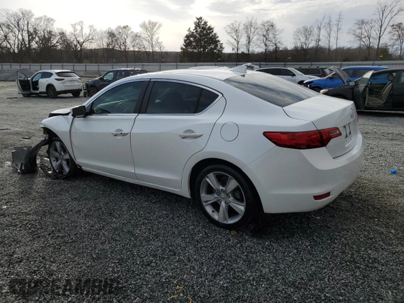 2013 Acura ILX Premium Pkg with VIN 19VDE1F52DE022101, listed as a Copart auction lot 48010985 with 186,333 mi miles and Salvage Title. Bid and sale history available at carsss.com. Image 2.