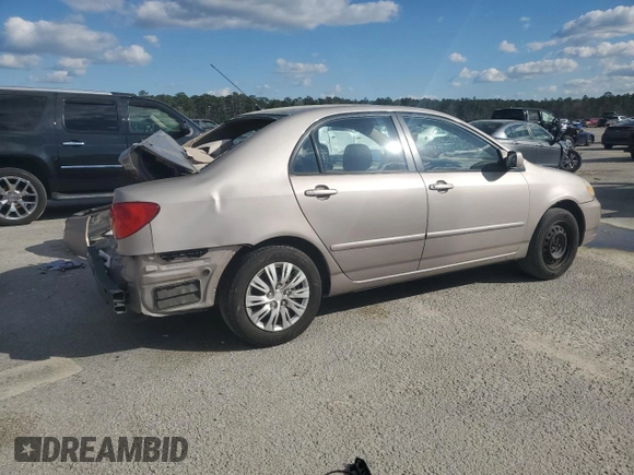 2003 Toyota Corolla CE with VIN 1NXBR32E33Z185243, listed as a Copart auction lot 48849085 with 257,556 mi miles and Salvage Title. Bid and sale history available at DreamBid. Image 3.