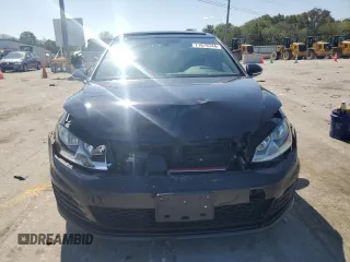 2015 Volkswagen Golf GTI Autobahn with VIN 3VW4T7AU9FM097897, listed as a Copart auction lot 71679744 with 76,831 mi miles and Salvage Title. Bid and sale history available at carsss.com. Image 5.