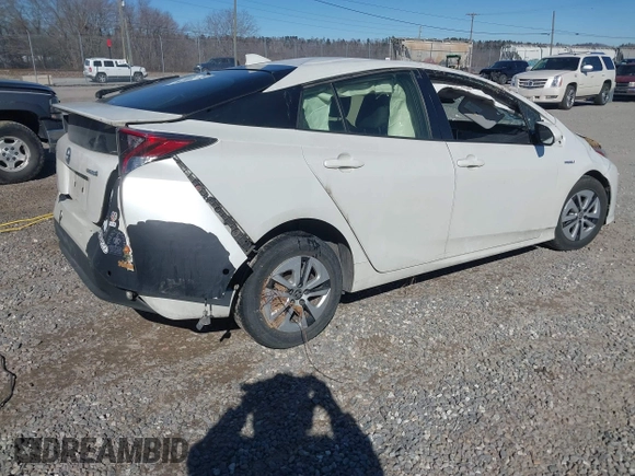 2018 Toyota Prius Two with VIN JTDKARFU2J3054890, listed as a IAAI auction lot 41639655 with 144,967 mi miles. Bid and sale history available at carsss.com. Image 4.
