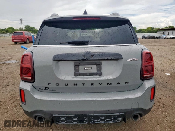 2023 MINI Countryman John Cooper Works with VIN WMZ33BS04P3P68957, listed as a Copart auction lot 61590245 with 28,518 mi miles and Salvage title. Bid and sale history available at DreamBid. Image 6.