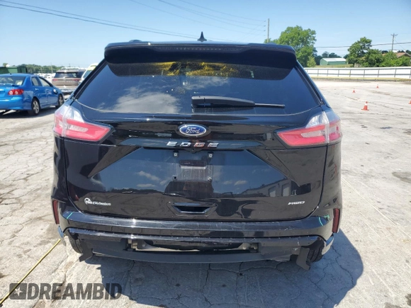 2022 Ford Edge SE with VIN 2FMPK4G93NBB11809, listed as a Copart auction lot 57351495 with 32,119 mi miles and Salvage title. Bid and sale history available at DreamBid. Image 6.