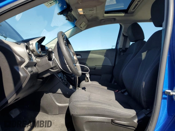 2016 Chevrolet Sonic LT with VIN 1G1JC6SB2G4184317, listed as a Copart auction lot 41679395 with 98,067 mi miles and Salvage Title. Bid and sale history available at carsss.com. Image 7.