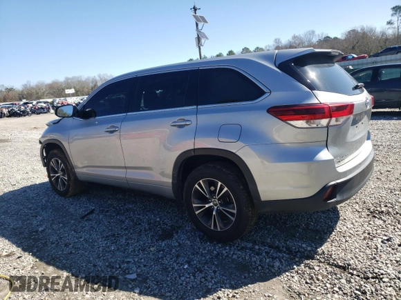 2018 Toyota Highlander LE z VIN 5TDZARFH4JS040991, wystawiony jako Copart lot #48375895 z przebiegiem 47 243 mil mil oraz Szkoda całkowita • Salvage title. Historia ofert i sprzedaży dostępna na DreamBid. Obrazek 2.