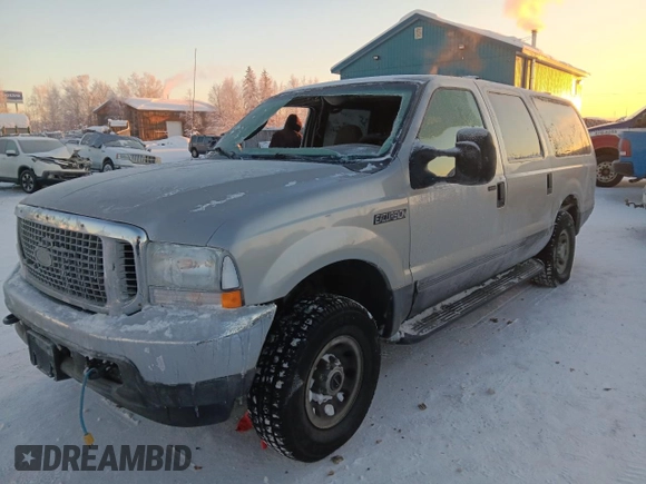 2003 Ford Excursion XLT с VIN 1FMNU41S73ED20341, выставлен на аукционе Copart как лот 85824804 с пробегом 166 539 миль миль и Списание • Salvage title. История ставок и продаж доступна на DreamBid. Изображение 1.