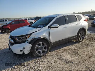 2019 Honda CR-V EX-L with VIN 7FARW1H83KE024999, listed as a Copart auction lot 52218155 with 38,068 mi miles and Salvage Title. Bid and sale history available at carsss.com. Image 1.