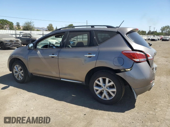 2011 Nissan Murano SV with VIN JN8AZ1MW0BW174542, listed as a Copart auction lot 70151694 with 123,094 mi miles and Salvage Title. Bid and sale history available at carsss.com. Image 2.