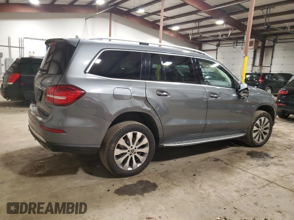 2018 Mercedes-Benz GLS 450 with VIN 4JGDF6EE5JB075219, listed as a Copart auction lot 37605124 with 84,914 mi miles and . Bid and sale history available at DreamBid. Image 3.