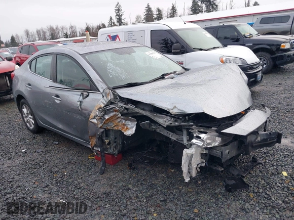 2014 Mazda 3 i Grand Touring with VIN JM1BM1W73E1214537, listed as a IAAI auction lot 41586529 with Not Provided miles and . Bid and sale history available at carsss.com. Image 1.