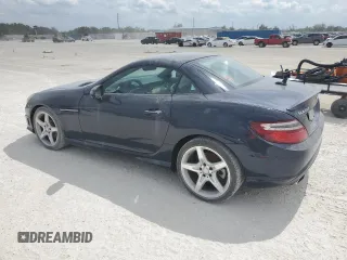 2015 Mercedes-Benz SLK 250 с VIN WDDPK4HAXFF098009, выставлен на аукционе Copart как лот 47493835 с пробегом 27 236 миль миль и Списание • Salvage title. История ставок и продаж доступна на DreamBid. Изображение 2.