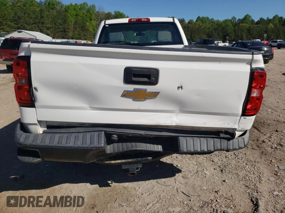 2015 Chevrolet Silverado 1500 Work Truck with VIN 1GCNCPEH6FZ365887, listed as a Copart auction lot 54604355 with 208,825 mi miles and Salvage Title. Bid and sale history available at DreamBid. Image 6.