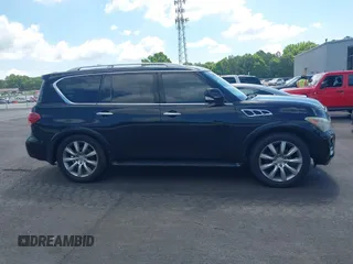 2012 Infiniti QX56 8-passenger with VIN JN8AZ2NC9C9315442, listed as a IAAI auction lot 42330752 with 167,026 mi miles and . Bid and sale history available at DreamBid. Image 13.