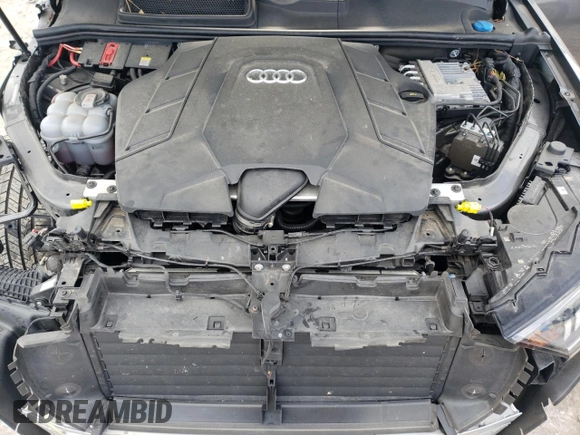 2022 Audi Q7 Prestige with VIN WA1VXBF74ND003740, listed as a Copart auction lot 80952584 with 34,904 mi miles and Salvage title. Bid and sale history available at DreamBid. Image 12.
