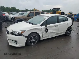 2022 Subaru Impreza Premium with VIN 4S3GKAV6XN3607511, listed as a Copart auction lot 59583155 with 47,510 mi miles and Salvage title. Bid and sale history available at DreamBid. Image 1.