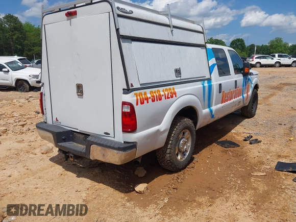 2016 Ford F-250 XL with VIN 1FT7W2A69GEC16213, listed as a IAAI auction lot 42230381 with 178,405 mi miles and . Bid and sale history available at DreamBid. Image 4.