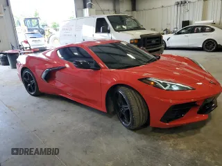 2022 Chevrolet Corvette 2LT with VIN 1G1YB2D49N5100574, listed as a Copart auction lot 60248394 with 6,066 mi miles and Salvage Title. Bid and sale history available at carsss.com. Image 4.
