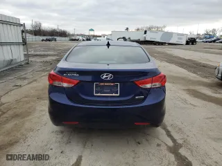 2013 Hyundai Elantra GLS with VIN 5NPDH4AE8DH225996, listed as a Copart auction lot 49893525 with 118,792 mi miles and Salvage Title. Bid and sale history available at carsss.com. Image 6.